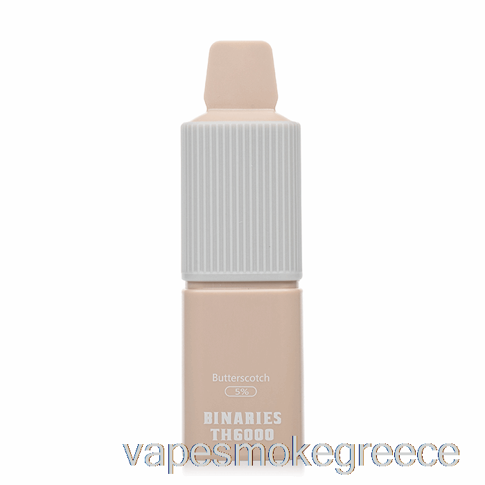 Vape Greece Horizon Binaries Th6000 καραμέλα βουτύρου μιας χρήσης